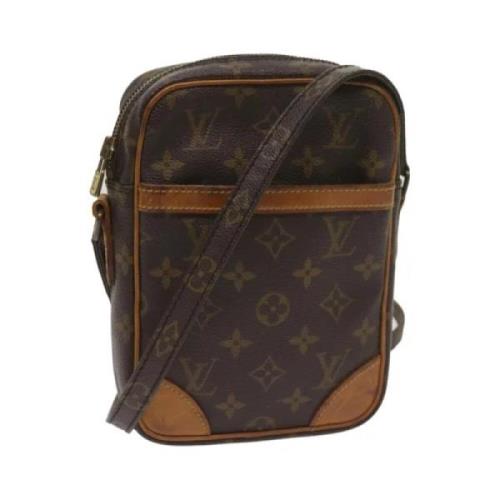 Pre-owned Canvas louis-vuitton-bags Louis Vuitton Vintage , Brown , Da...