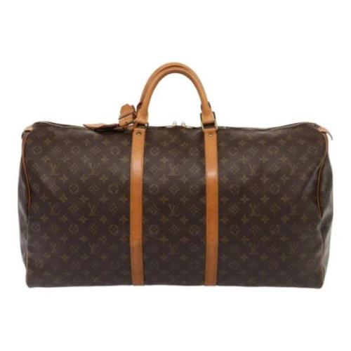 Pre-owned Canvas louis-vuitton-bags Louis Vuitton Vintage , Brown , Da...