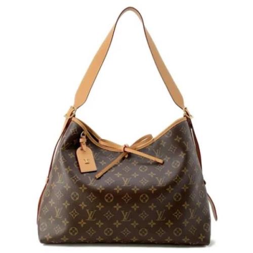 Pre-owned Canvas louis-vuitton-bags Louis Vuitton Vintage , Brown , Da...