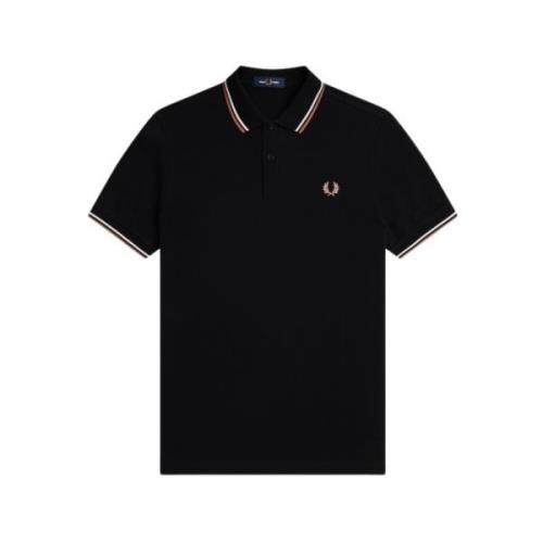 Polo Shirts Fred Perry , Black , Heren