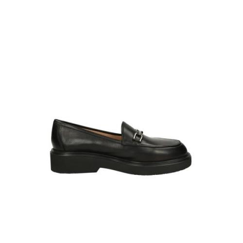 Stijlvolle Mocassins voor Heren Unisa , Black , Dames