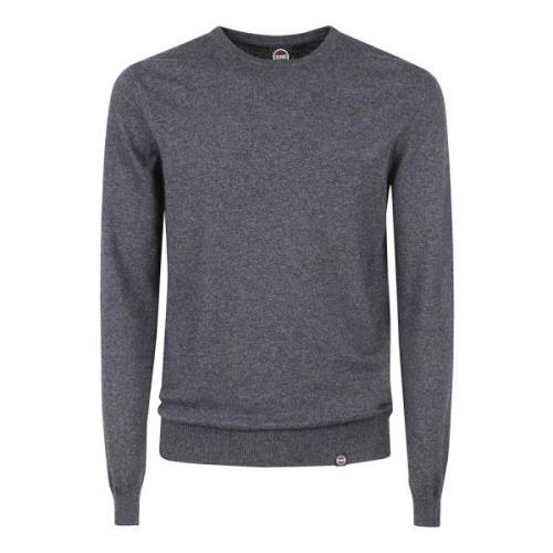 Grijze Sweaters Wol Girocollo Stijl Colmar , Gray , Heren