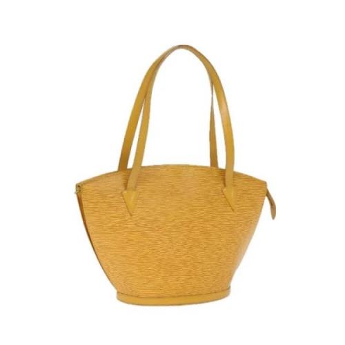 Pre-owned Leather louis-vuitton-bags Louis Vuitton Vintage , Yellow , ...