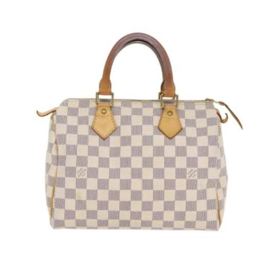 Pre-owned Canvas louis-vuitton-bags Louis Vuitton Vintage , Beige , Da...