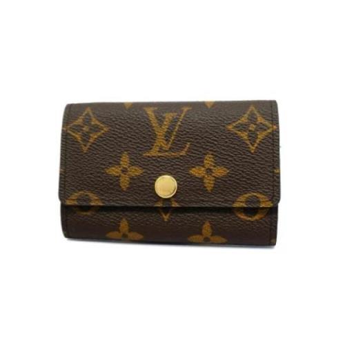 Pre-owned Fabric key-holders Louis Vuitton Vintage , Brown , Dames