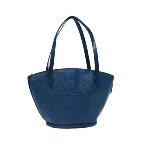 Pre-owned Leather louis-vuitton-bags Louis Vuitton Vintage , Blue , Da...