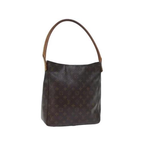 Pre-owned Canvas louis-vuitton-bags Louis Vuitton Vintage , Brown , Da...