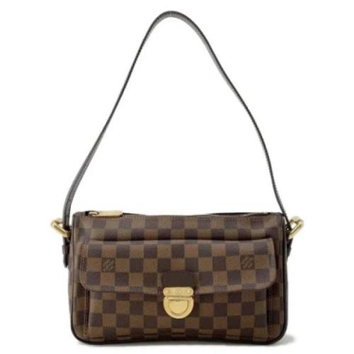 Pre-owned Canvas louis-vuitton-bags Louis Vuitton Vintage , Brown , Da...