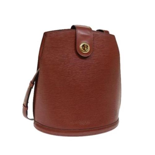 Pre-owned Leather louis-vuitton-bags Louis Vuitton Vintage , Brown , D...