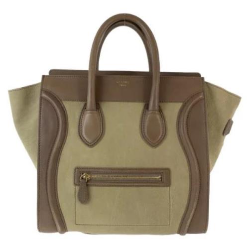 Pre-owned Leather totes Celine Vintage , Brown , Dames