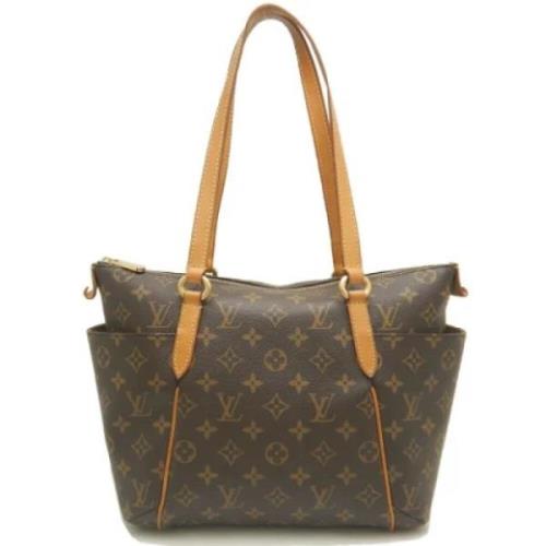 Pre-owned Canvas louis-vuitton-bags Louis Vuitton Vintage , Brown , Da...