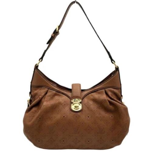 Pre-owned Leather louis-vuitton-bags Louis Vuitton Vintage , Brown , D...