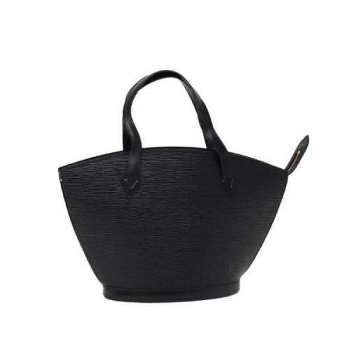 Pre-owned Leather louis-vuitton-bags Louis Vuitton Vintage , Black , D...