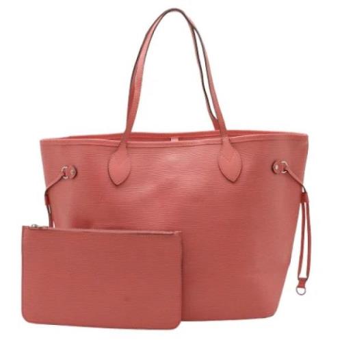 Pre-owned Leather shoulder-bags Louis Vuitton Vintage , Pink , Dames