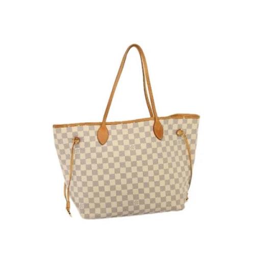 Pre-owned Canvas louis-vuitton-bags Louis Vuitton Vintage , Beige , Da...