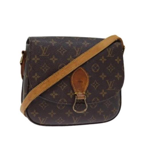 Pre-owned Canvas louis-vuitton-bags Louis Vuitton Vintage , Brown , Da...