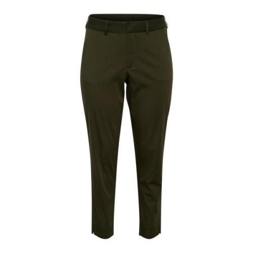 Chino Broek Grape Leaf Kaffe Curve , Green , Dames