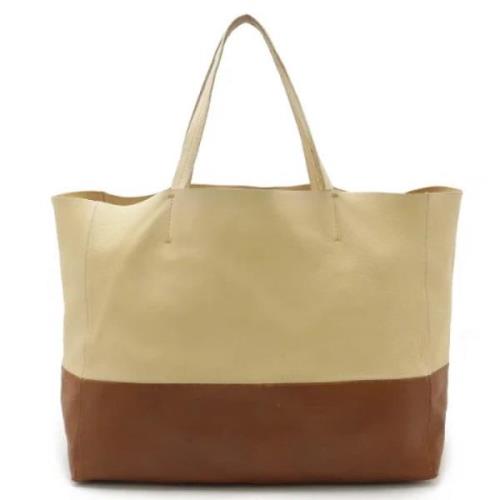 Pre-owned Leather totes Celine Vintage , Brown , Dames