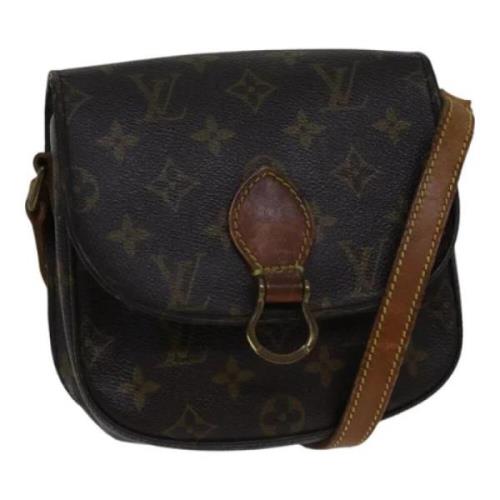 Pre-owned Canvas louis-vuitton-bags Louis Vuitton Vintage , Brown , Da...