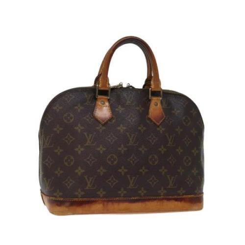 Pre-owned Canvas louis-vuitton-bags Louis Vuitton Vintage , Brown , Da...