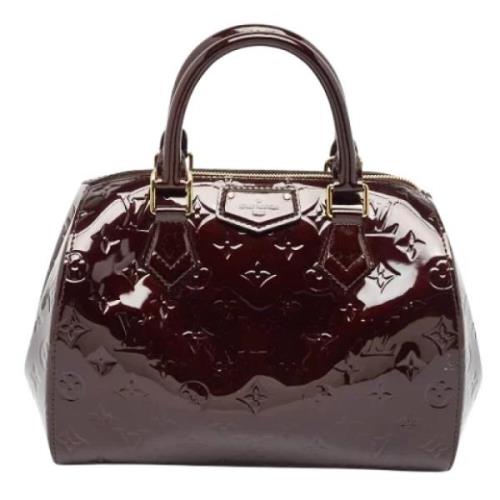 Pre-owned Leather louis-vuitton-bags Louis Vuitton Vintage , Red , Dam...