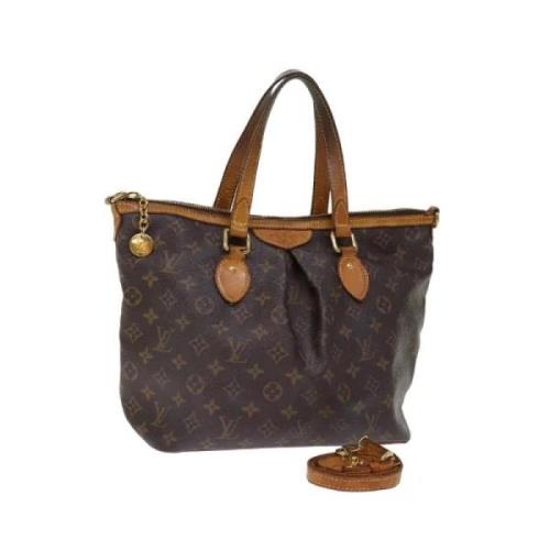 Pre-owned Canvas louis-vuitton-bags Louis Vuitton Vintage , Brown , Da...