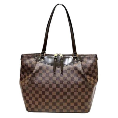 Pre-owned Canvas louis-vuitton-bags Louis Vuitton Vintage , Brown , Da...