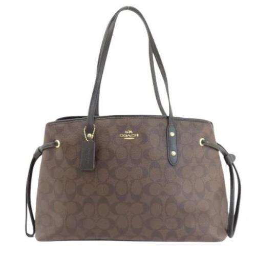 Pre-owned Leather totes Coach Pre-owned , Brown , Dames