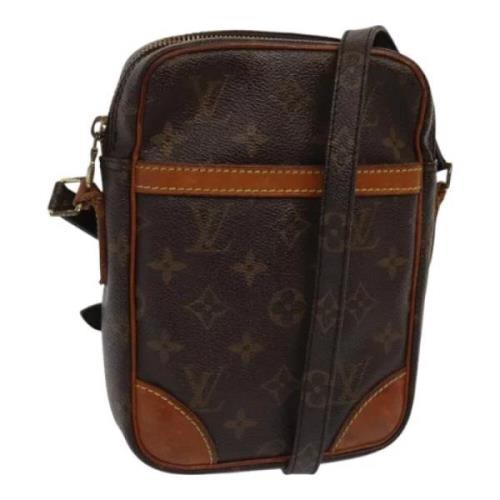 Pre-owned Canvas louis-vuitton-bags Louis Vuitton Vintage , Brown , Da...