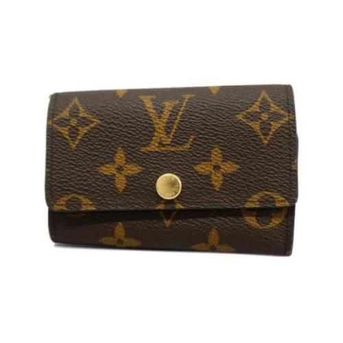 Pre-owned Fabric key-holders Louis Vuitton Vintage , Brown , Dames