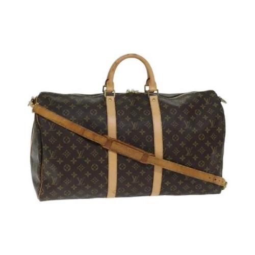 Pre-owned Canvas louis-vuitton-bags Louis Vuitton Vintage , Brown , Da...