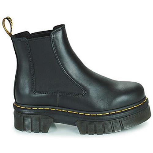 Zwarte Nappa Chelsea Laarzen Vrouwen Dr. Martens , Black , Dames