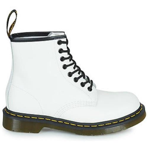 Witte Damesschoenen Modieuze Stijl Dr. Martens , White , Heren