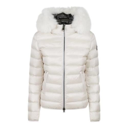 Ivoor Winterjas met Faux Fur Hood Colmar , Beige , Dames