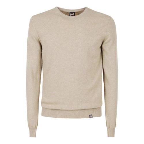 Beige Sweaters met Wol Kraag Colmar , Beige , Heren