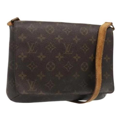 Pre-owned Canvas louis-vuitton-bags Louis Vuitton Vintage , Brown , Da...