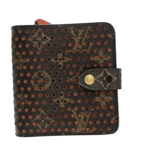 Pre-owned Canvas wallets Louis Vuitton Vintage , Brown , Dames