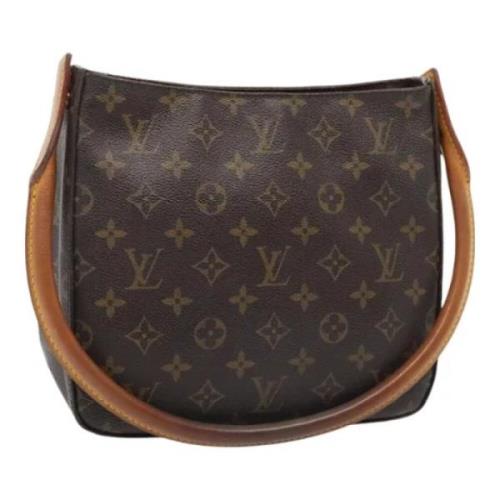 Pre-owned Canvas louis-vuitton-bags Louis Vuitton Vintage , Brown , Da...