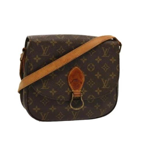 Pre-owned Canvas louis-vuitton-bags Louis Vuitton Vintage , Brown , Da...