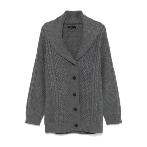 Grijze Sweater Collectie Fabiana Filippi , Gray , Dames