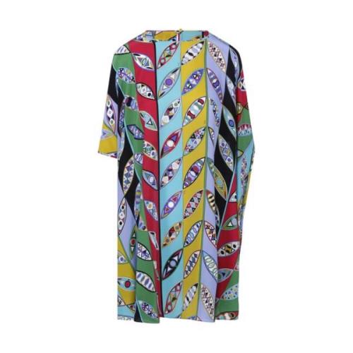 Viola/Verde Cape Jacket Emilio Pucci , Multicolor , Dames