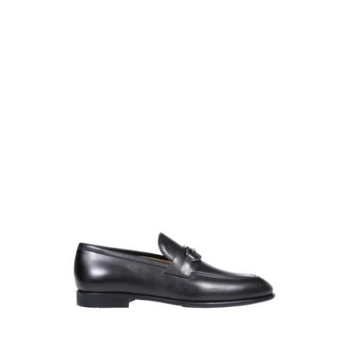 Stijlvolle Nero Foster Loafer Salvatore Ferragamo , Black , Heren