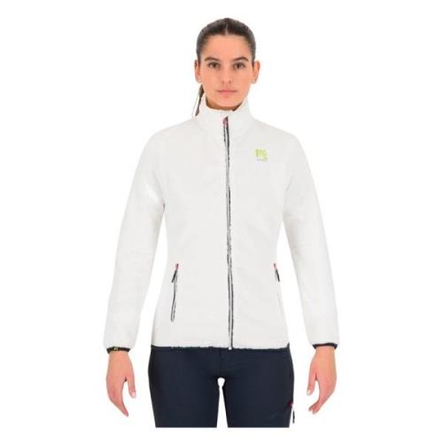 Witte Fleece Jas Karpos , White , Dames