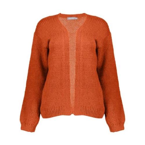 Basis Cardigan Vest Geisha , Orange , Dames