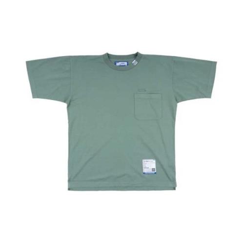 Geborduurd Groen T-shirt Mihara Yasuhiro , Green , Heren