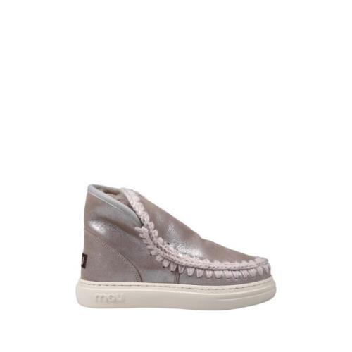 Stoere Eskimo Sneaker Mou , Gray , Dames