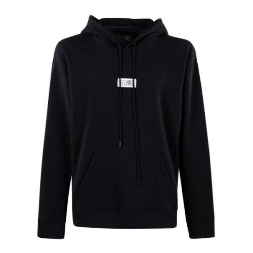 Casual Katoenen Sweatshirt MM6 Maison Margiela , Black , Heren