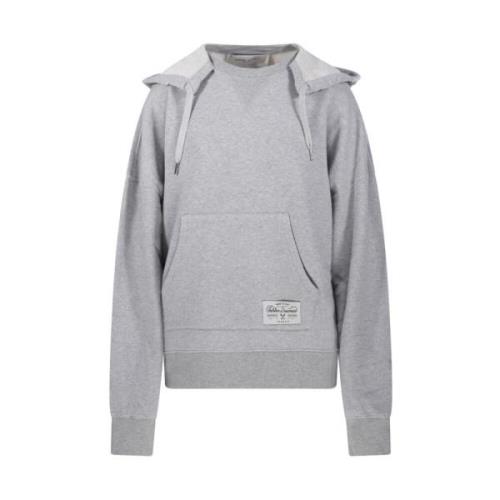 Grijze Journey Unisex Hoodie Sweatshirt Golden Goose , Gray , Dames