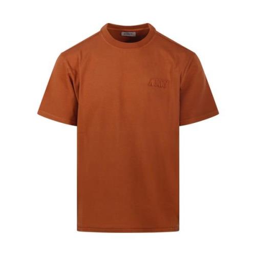 Rust T-shirt voor mannen Autry , Brown , Heren