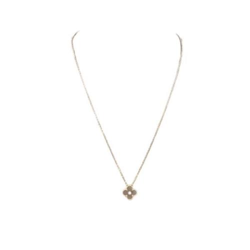 Pre-owned Rose Gold necklaces Van Cleef & Arpels Pre-owned , Yellow , ...